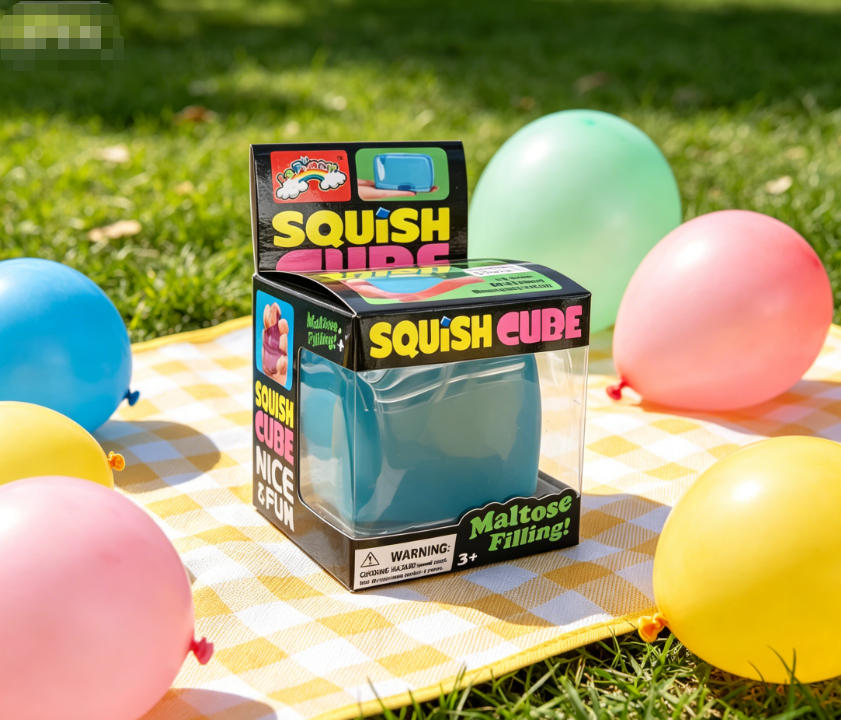 Slow Rise Surprise Color Squishy Cube