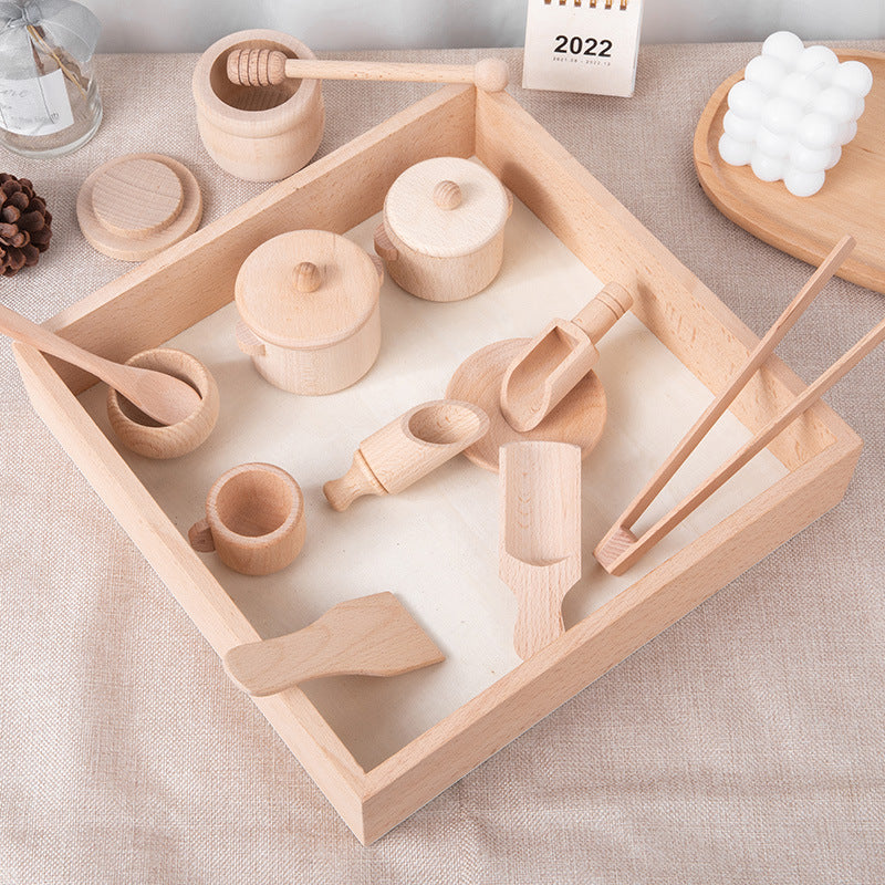 Wooden Sensory Box