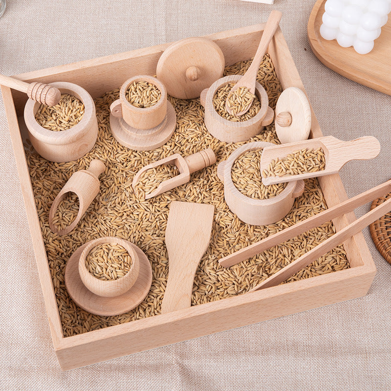 Wooden Sensory Box